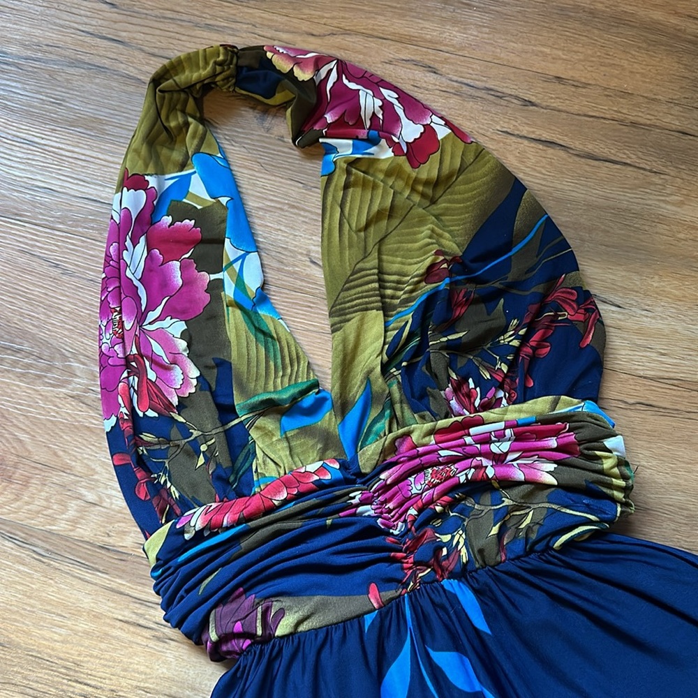 LONG FLORAL DRESS